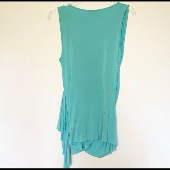 NEW Boston Proper Faux Wrap TOP Sz S - Picture 7 of 8